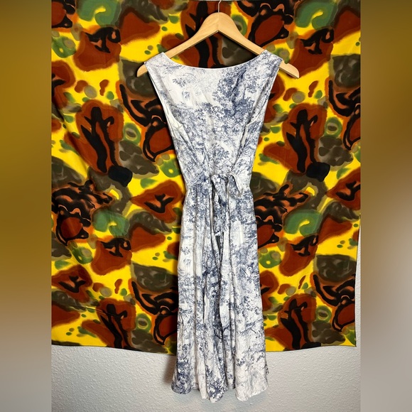 Rochelle Behrens The Shirt Blue Stephanie Dress Size S - Picture 10 of 12